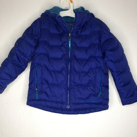 L.L.Bean boy's size 4 puffer down snow jacket.